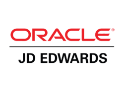 Oracle JD Edwards logo for ERP integration with FutureLog